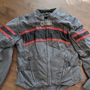 Speed and strength armored motorcycle jacket